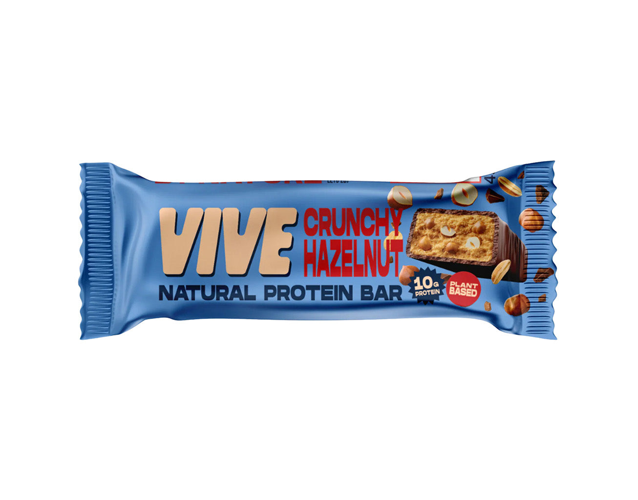 Dish photo for Vive Dark Chocolate Hazelnut Protein Bar 50g