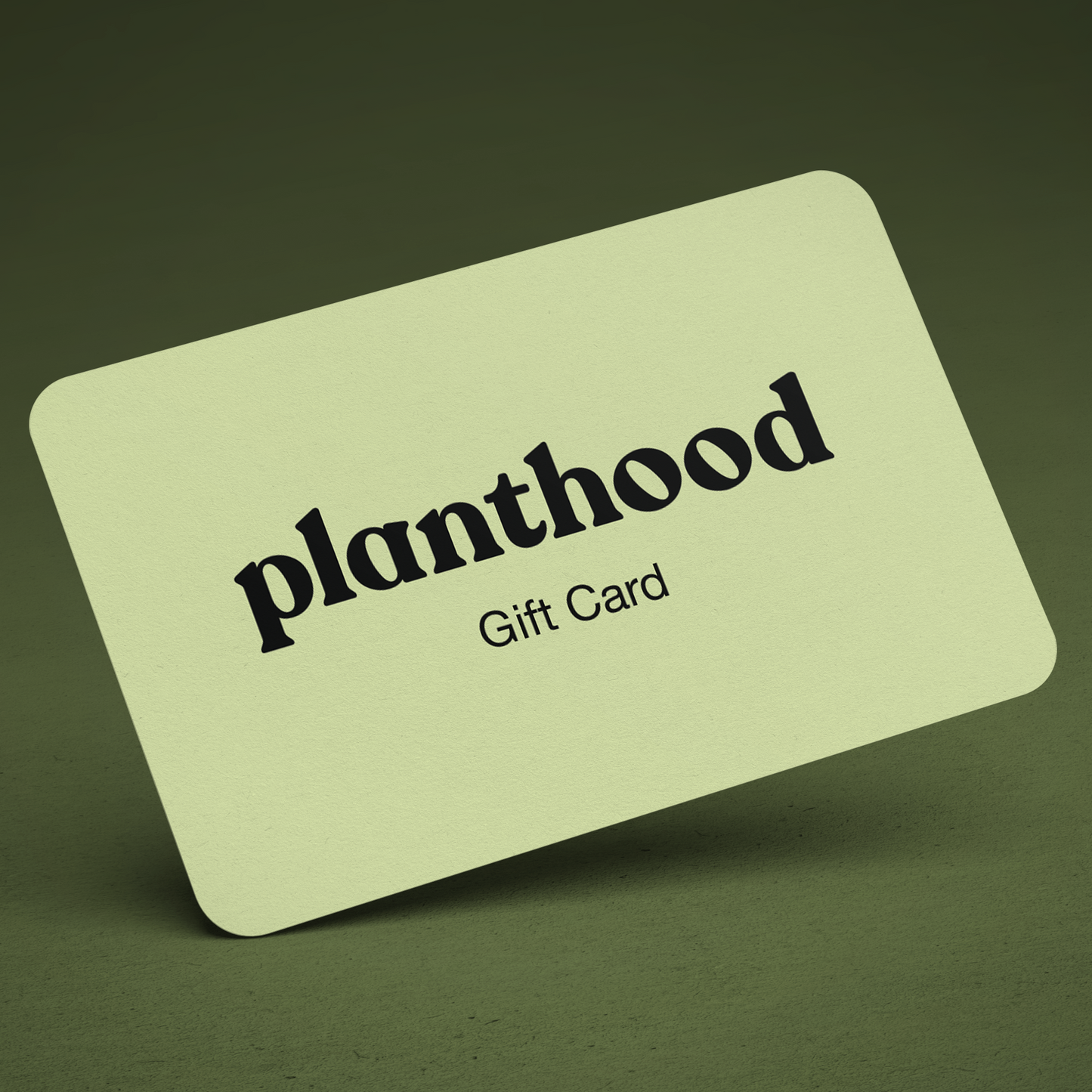Planthood Digital Gift Card