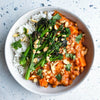Gut-Friendly West African Inspired Peanut Stew With Black Eyed Peas, Sweet Potato & Tenderstem Broccoli